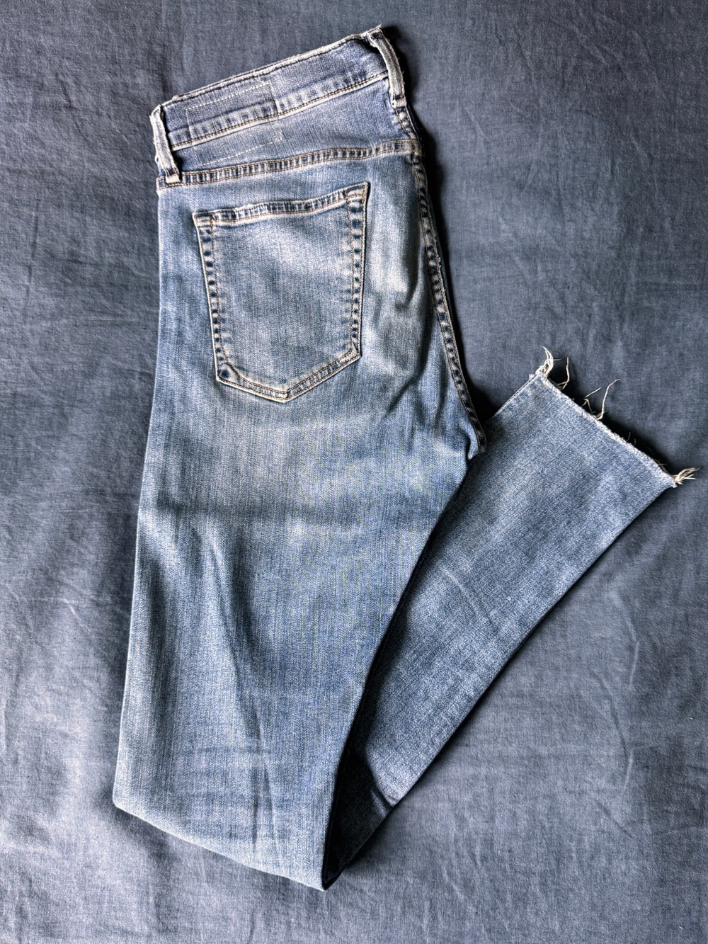 Rag & Bone Light Wash Fit 1 Slim Jeans (32)